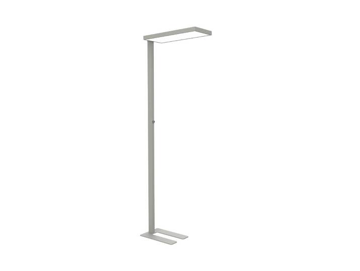 Maul LED Stehlampe MAULjura, dimmbar, chrom / silber, für Arbeitszimmer / Büro, Aluminium, Modern, LED Stehlampe