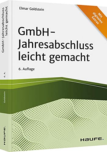 Elmar Goldstein - GmbH-Jahresabschluss leicht gemacht (Haufe Praxisratgeber) - Preis vom 11.10.2026 15:43:13 h