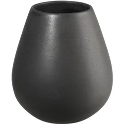 Vase EASE (LBH 9x9x18 cm) - schwarz - LBH 9x9x18 cm
