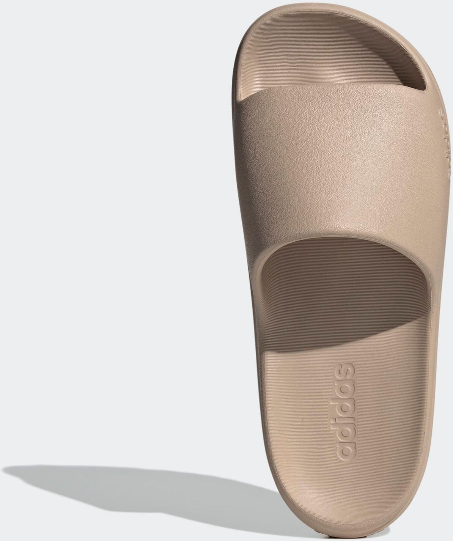 Badesandale ADIDAS SPORTSWEAR "LUMIA ADILETTE", Damen, Gr. 40,5, braun (clay braun, clay braun, clay braun), Synthetik, Schuhe Badesandale, Badelatschen