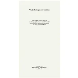 Wiederholungen im Erzählen, Sprachbücher von Karl-Heinz Hartmann