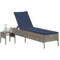 vidaXL, Liegestuhl, Febe (198 cm)