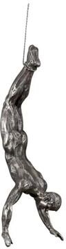 Inspired Finds Retro Rock Climbing Man Resin Wall Sculpture 3D Hanging Decor hanging Climber