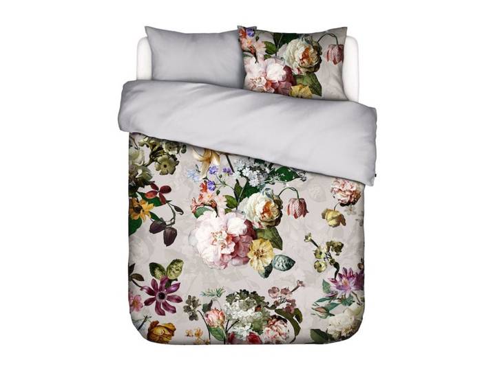 Essenza Fleur Grey Dekbedovertrek