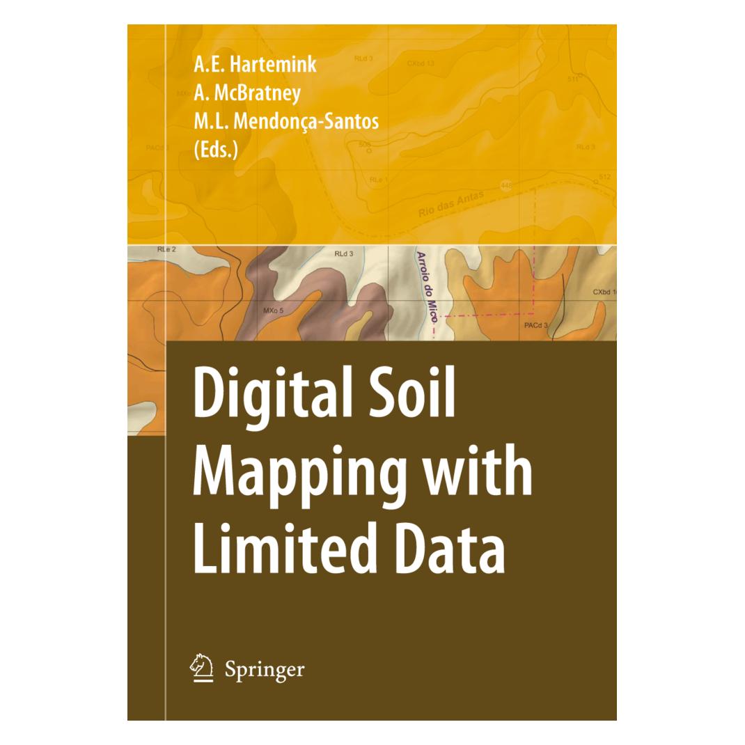 Springer Digital Soil Mapping with Limited Data (Englisch, Softcover, Alex, Alex. B. McBratney, Alfred E. Hartemink, B McBratney, de Lourdes Mendonça-Santos, Mari, Maria de Lourdes Mendonça-Santos) (55378855)