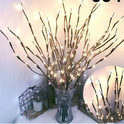 Friendly Fresh Finds LED Branch Lights Flexible Decorative Twig Lights For Christmas Tree And Home Decor warm