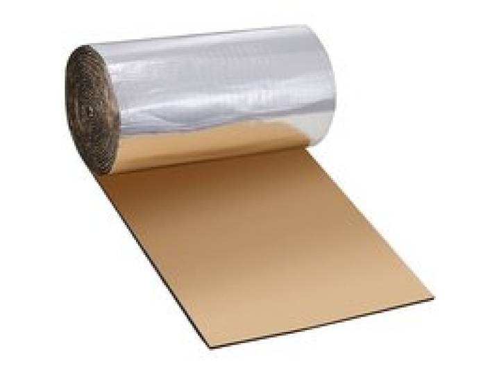 VEVOR Dämmmatte Auto 3,3m² Antidröhnmatte 419,1x8001mm Fahrzeugdämmung 200mil(5mm) Stärke Aluminium-Folie Schallschutzmatte Hitzebeständig Lärmschutz Akustikdämmung Geräuschdämmung
