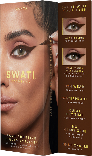 SWATI - VANTA Lash Adhesive Liquid Eyeliner Brown
