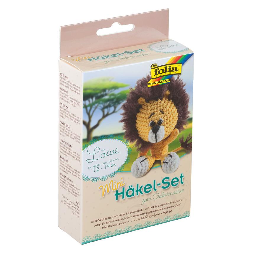 Folia Mini Häkelset Löwe (23901)