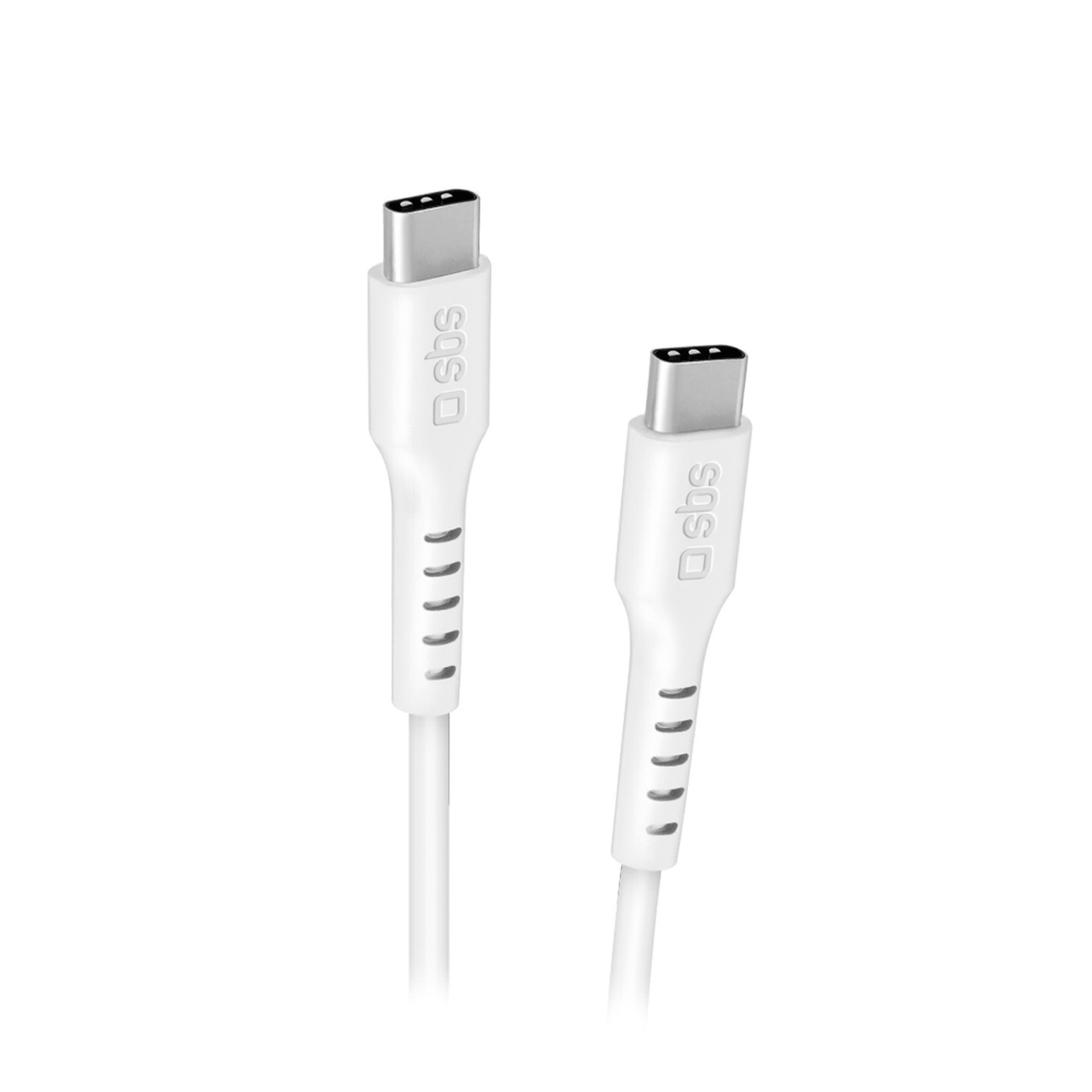 SBS USB-C - USB-C Kabel 3m weiss TECABLETCC3MW Daten- und Ladekabel
