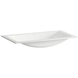 Laufen CLASSICS Einbauwaschtisch H513CL40001121 727x380x120 mm,ohne Armaturenbank, ohne Hahnloch, ohne Überlauf, weiß