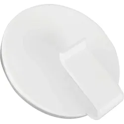 Silwy Magnet-Haken CLEVER WHITE inkl. Pad BLACK