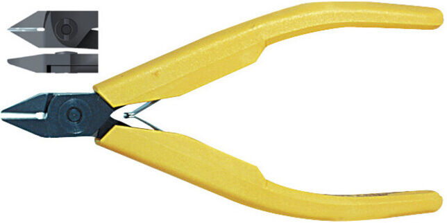 LINDSTRÖM Pince coupante diagonale pour l'électronique, tête pointue, dégagée, CM, Longueur totale: 110 mm (8143)