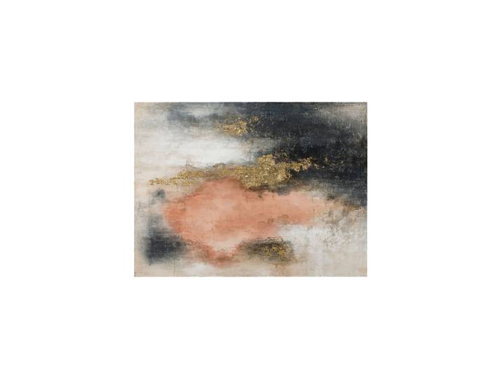 Handgemaltes Bild „Harmonie in Gold und Terracotta“ 90 x 120 cm Multicolor Crea Collection
