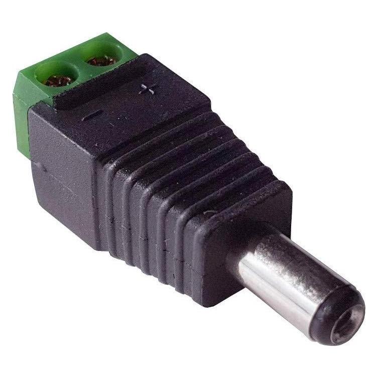 Wantec Adapter 5.5mm Hohlstecker auf Schraubklemmen (5830)