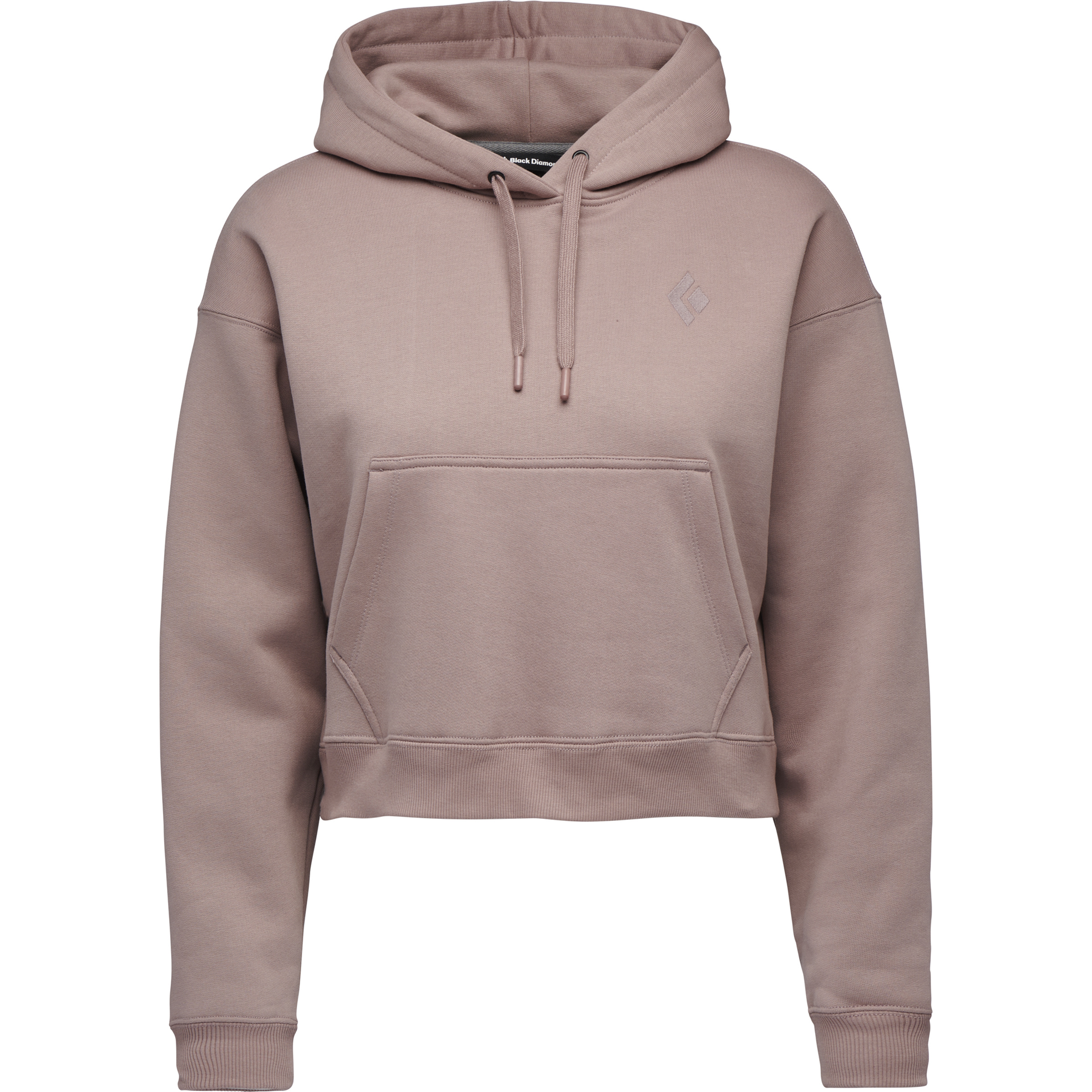 Black Diamond Crop Po Damen Hoodies lila Größe L Lifestyle Hautfreundlich