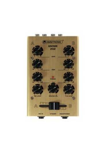 Omnitronic GNOME-202 2-Kanal DJ Mixer Gold