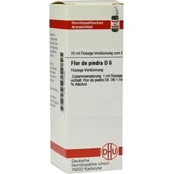 FLOR DE PIEDRA D 6 Dilution 20 ml