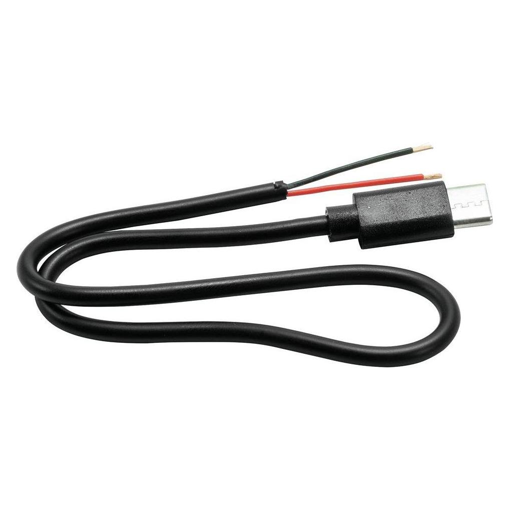 Omnitronic Kabel USB-C auf 2x offene Kabelenden 30cm (30222105)