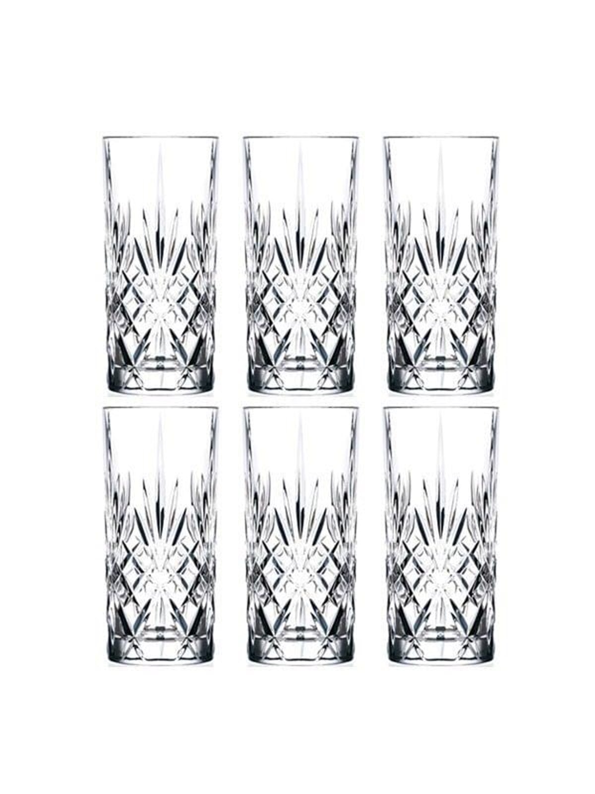 Lyngby Glas Lyngby Krystal Melodia Highball 36 cl - Set of 6