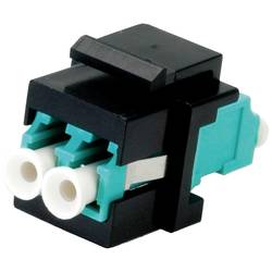 ROLINE Keystone LWL-Adapter LC/LC Duplex, Multimode, OM3 21.17.0001