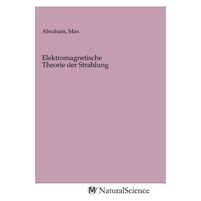 MV-NaturalScience Elektromagnetische Theorie der Strahlung (2020) (56147982)