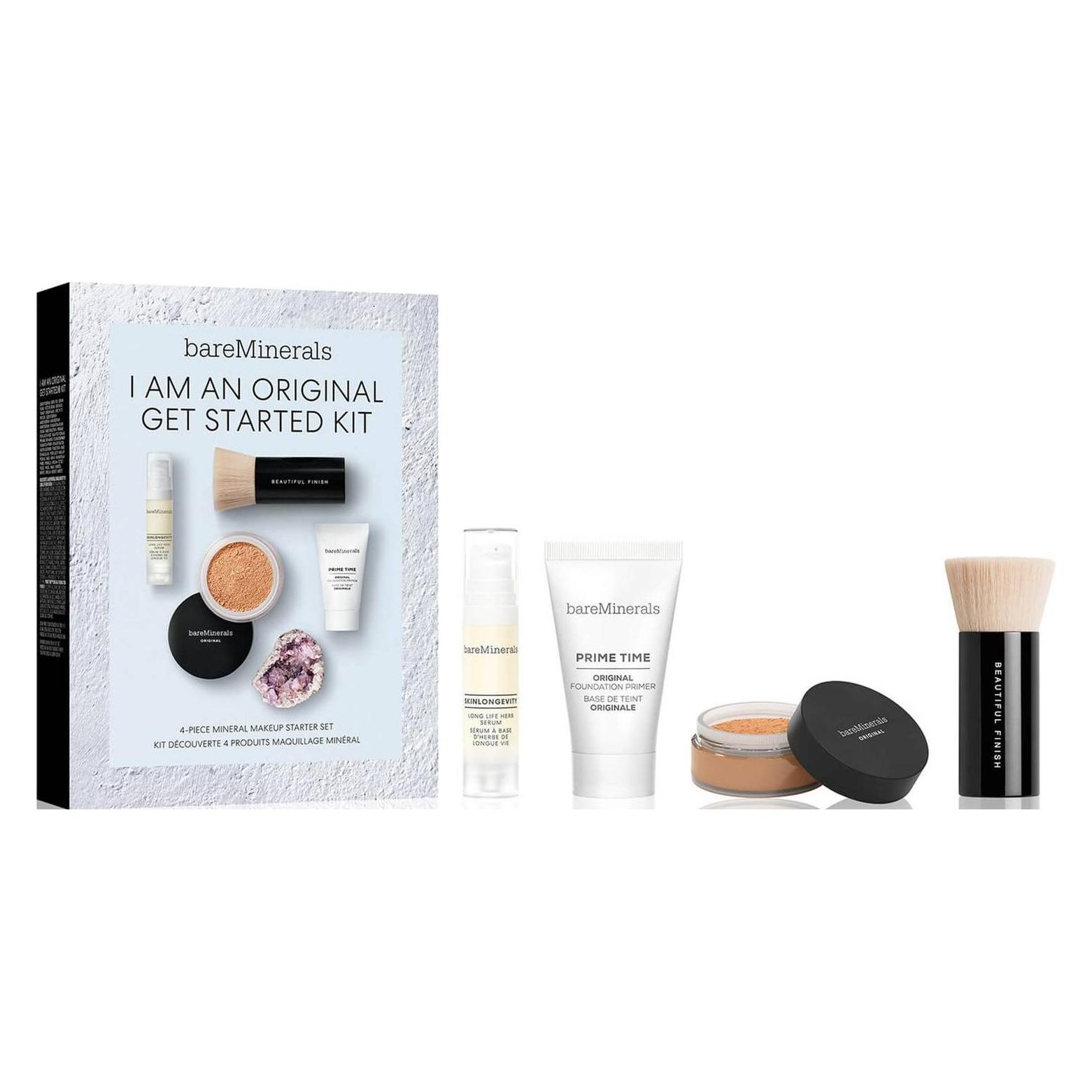 Bare Minerals Bareminerals I Am An Original Set - Inklusive Prime Time Vitamin E Smooth Wear Foundation Primer In (Golden Tan) (49279006)