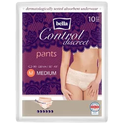 Bella bella Control Discreet Pants beige Medium 10 Stück