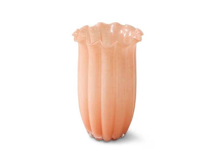 HKliving - High Glasvase, peach