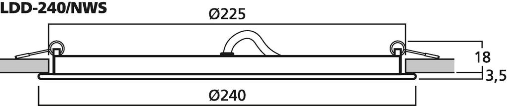 MONACOR LDD-240NWS