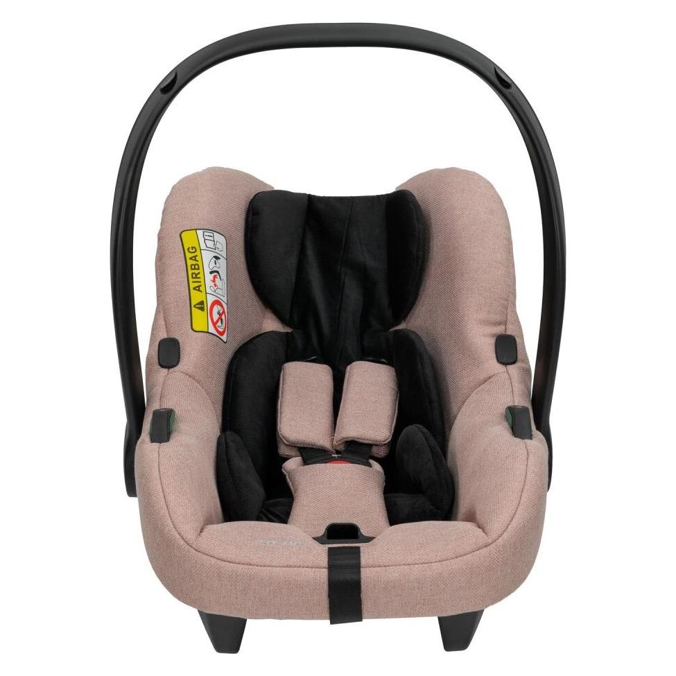 Kunert Cosmo Autositz in Pink - Ultraleicht, sicher und bequem für Säuglinge (Babyschale, ECE R129/i-Size Norm) (60867933)