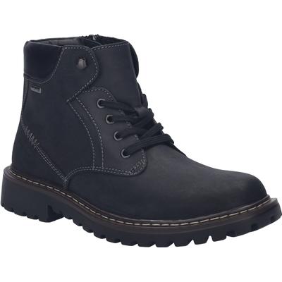 Stiefelette JOSEF SEIBEL "Chance 39, schwarz", Damen, Gr. 46, schwarz, Schuhe Stiefelette