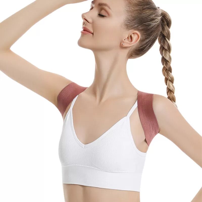 INF Correcteur de Posture Invisible Support Confortable L Rose