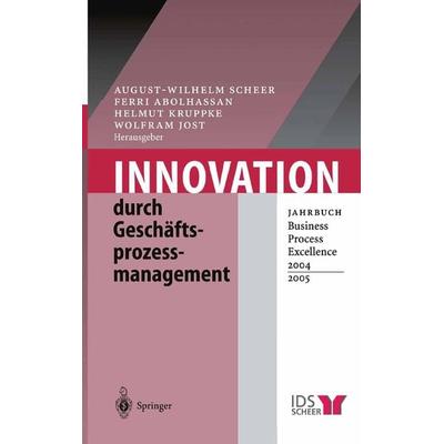Innovation durch Geschäftsprozessmanagement, Taschenbuch von , Springer Berlin, 978-3-642-62070-6