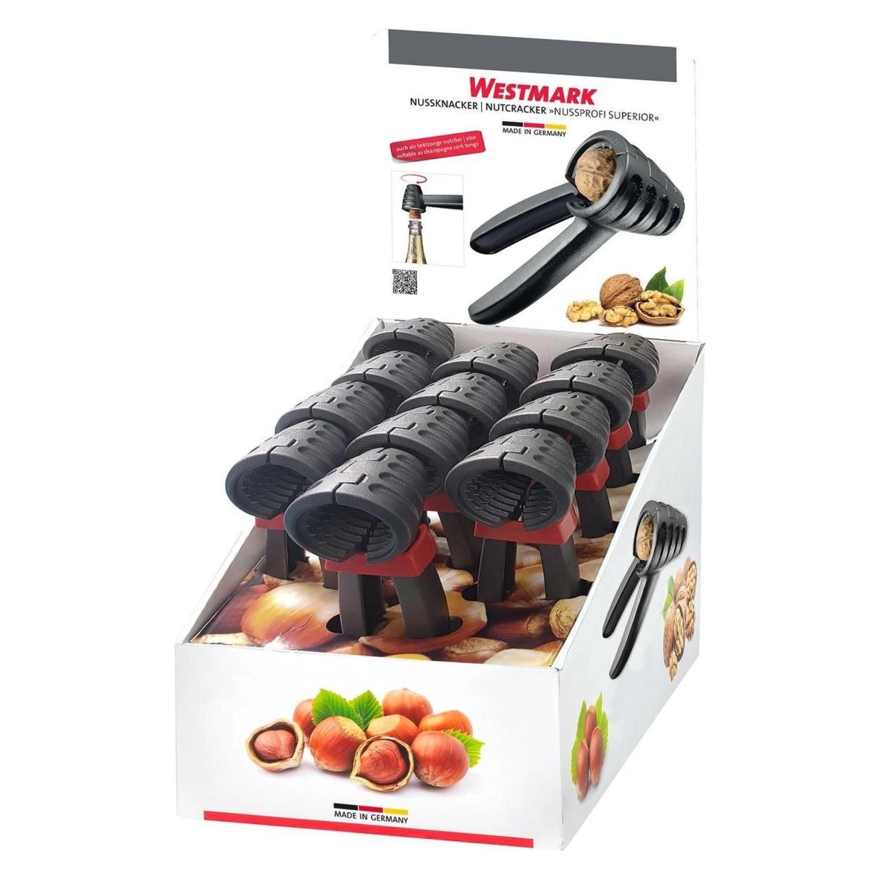 Westmark Nussknacker WM Nussprofi Display 12 Stück (33222611)
