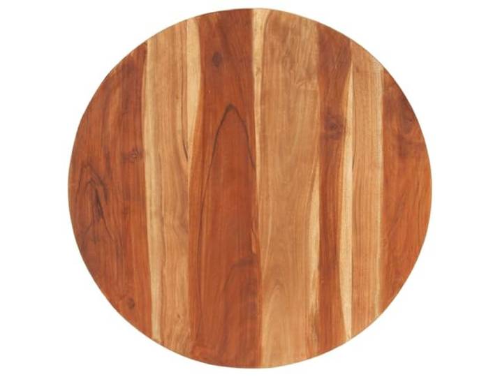 NKOPPFG Tischplatte Massivholz Palisander Rund 80 cm Mangoholz, 15-16 mm Dicke, Für Esszimmer, Restaurant, Cafe, Hotel, Mit Feuchtem Tuch Reinigbar
