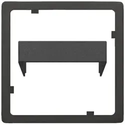 Siemens 5TG6278-5AC00 DELTA style Adapterrahmen für Bewegungsmelder mit 5TC158x, anthrazit 5TG62785AC00