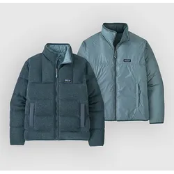 Patagonia Reversible Down Better Fleece Pullover summit blue Gr. XL
