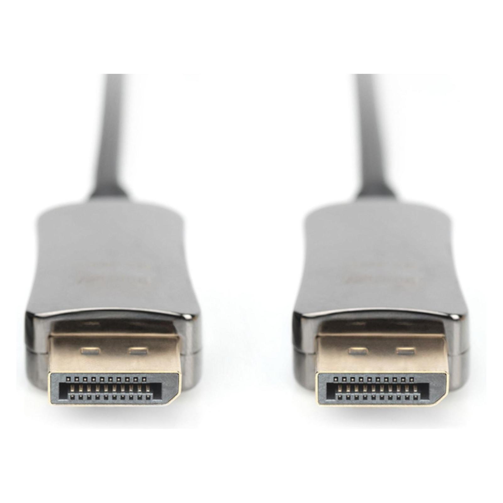 Digitus DisplayPort AOC Hybrid Glasfaserkabel, UHD 8K, 10 m (10 m) (AK-340107-100-S)