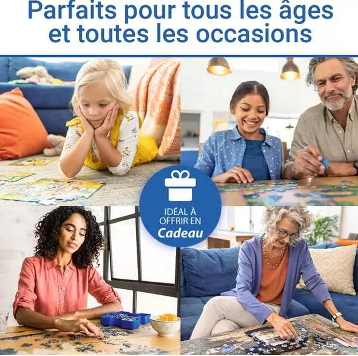Puzzle 1000 pcs D&D : Rencontres critiques - Ravensburger