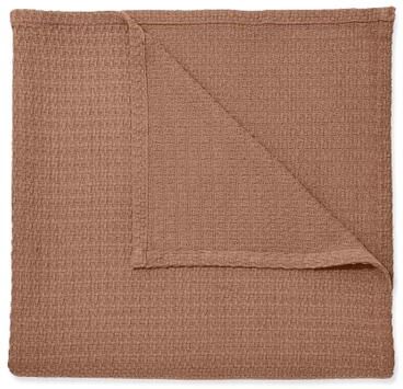 BH Studio Cotton Blanket by BH Studio in Mocha (Size KING)