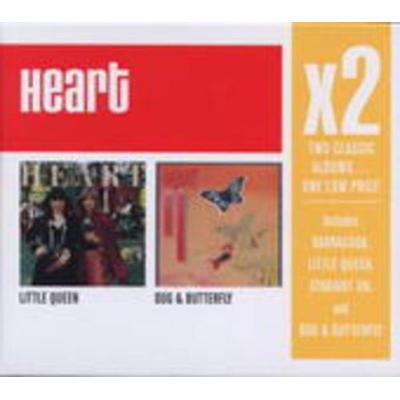 X2 (Little Queen/Dog & Butterfly) - Heart, CD