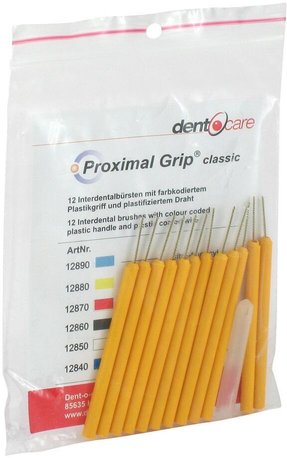 Proximal Grip xxxx-fein gelb Interdentalbürste