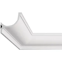 Voutenleiste 10 3x10 3 rund flexibel PU-Schaum-Leiste-2 Meter PFG066