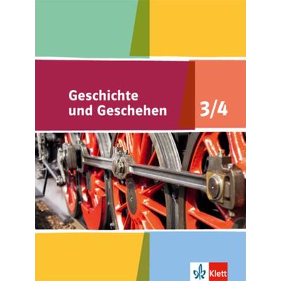 Geschichte und Geschehen 3/4. Ausgabe Niedersachsen, Bremen Gymnasium, Gebundene Ausgabe von , Klett Schulbuchverlag, 978-3-12-443435-7