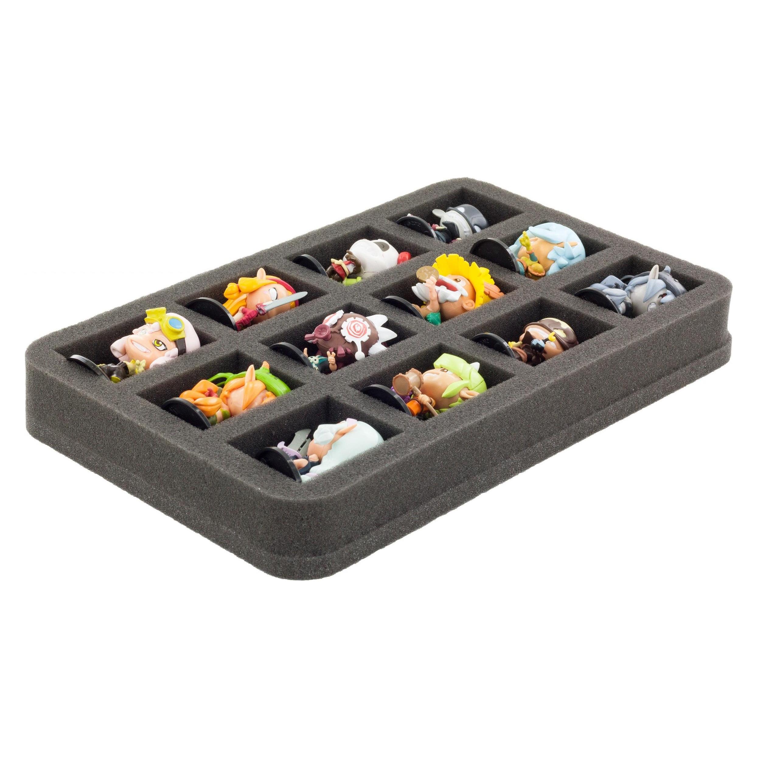 Feldherr HS035KR03 - 35 mm Half-Size Schaumstoff für 12 Krosmaster Figuren (Schaumstoff) (HS035KR03)