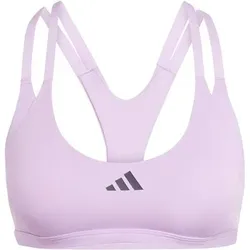 ADIDAS Damen BH Aeroimpact Luxe Training Light-Support BH, Größe L/AB in Pink Pink