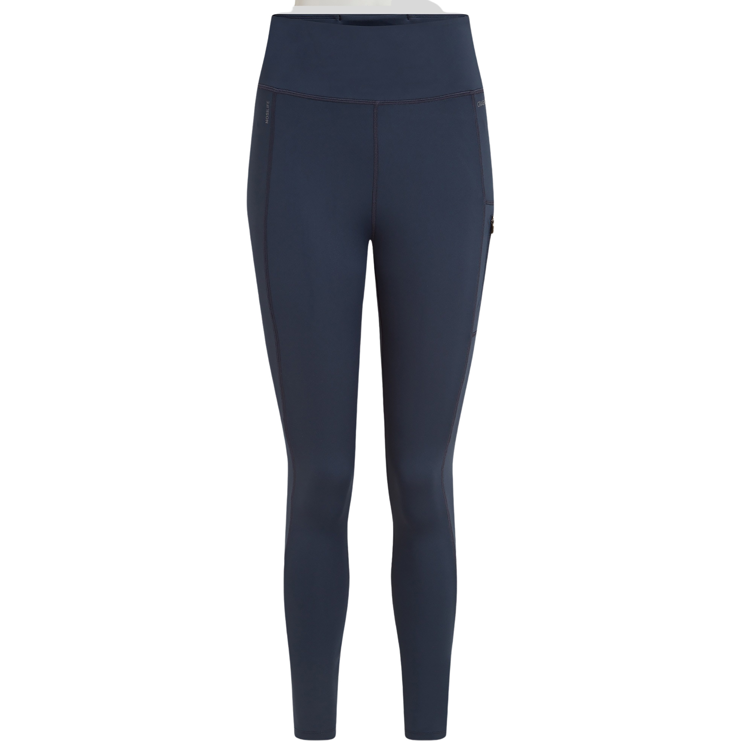 Craghoppers Nosilife Adeena Tights Damen Tights & Leggings blau Größe L Trekking Klein verpackbar