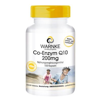 Coenzym Q10 200 mg Kapseln 100 St