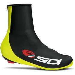 Sidi, Unisex, Schuhüberzug, Chrono Plus 44-47 Schwarz/Gelb Fluo - Aerodynamischer Wetters... (44, 45, 46, 47), Schwarz, Gelb